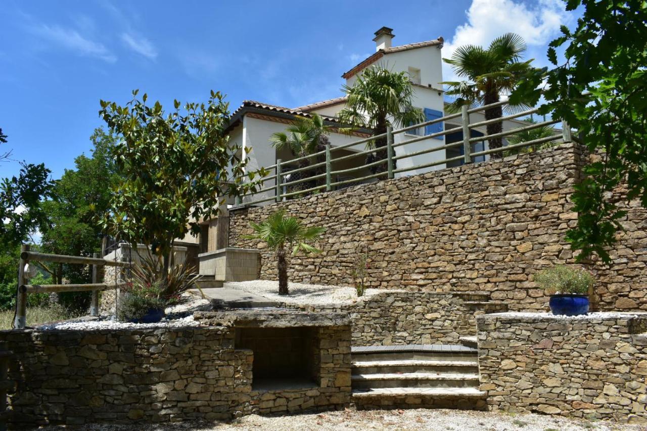 Villa Les Palmiers Des Causses Saint-Rome-de-Tarn Exterior foto